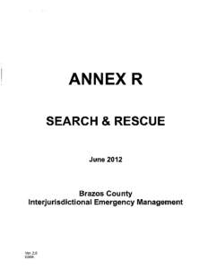 ANNEX R  SEARCH & RESCUE June 2012