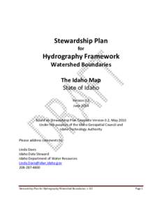 Data management / Information technology governance / Metadata / Environment / Stewardship / Sustainability / The National Map / Data steward / Geographic information system / Earth / Cartography / Information