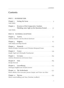 CONTENTS  Contents PART I  INTRODUCTION Chapter 1	 Aude Mahy