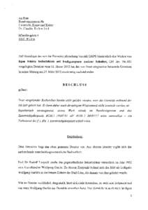 Leopold Museum-Privatstiftung: Beschluss Egon Schiele, Selbstbildnis mit hochgezogener nackter Schulter