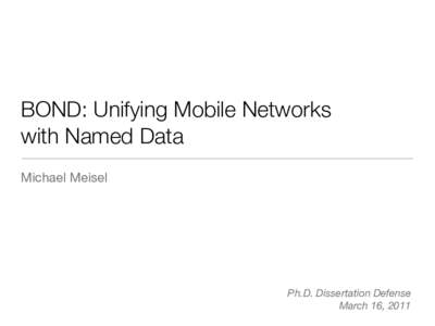 Wireless networking / Wireless ad hoc network / Mesh networking / Routing / Delay-tolerant networking / SIGCOMM / Computer network / ExOR / Hop / Book:WiMAX 23 / Wireless mesh network