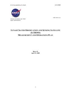 Spaceflight / Lunar science / LCROSS / Lunar water / Infrared / Moon / 1 micrometre / Ejecta blanket / Water vapor / Planetary science / Electromagnetic radiation / Exploration of the Moon