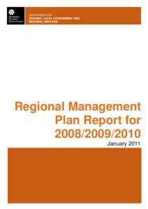 Microsoft Word - Regional Management Plan Report[removed]DOC