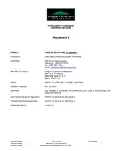 Microsoft Word - Oregon Corrections Enterprises - Full IAA.doc