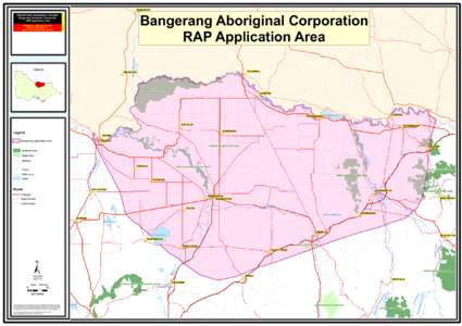 ! ( REGISTERED ABORIGINAL PARTIES Bangerang Aboriginal Corporation - RAP Application Area