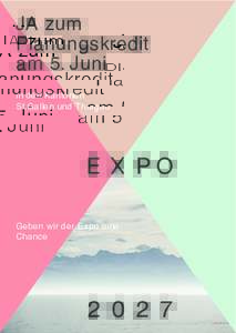 JA zum Planungskredit am 5. Juni in den Kantonen St.Gallen und Thurgau