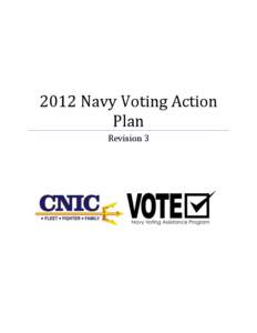 2012 Navy Voting Action Plan Revision 3 2011-2012 Navy Voting Action Plan, Revision 3
