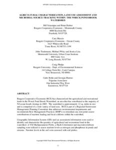 Water / Environmental soil science / Environmental science / Hydrology / Wreck Pond / Stormwater / Water quality / Surface runoff / Soil / Environment / Water pollution / Earth