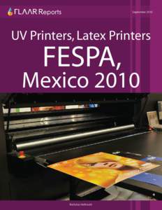 SeptemberUV Printers, Latex Printers FESPA,