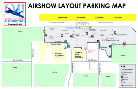 AIRSHOW LAYOUT PARKING MAP FLIGHT LINE FLIGHT LINE  FLYING DEMONSTRATION AIRCRAFT