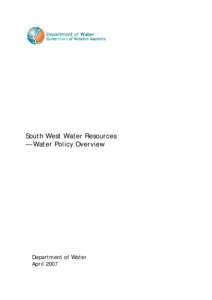 Microsoft Word - Final SW Water Policy Overview Vers2 _2_.doc