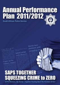 Annual Performance Plan[removed]South African Police Service ps bust ot as co