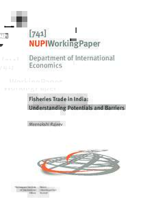 Economy of India / Aquaculture / Fisheries science / Seafood in Australia / Fishing industry