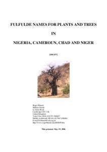Microsoft Word - Fulfulde Plant names.doc