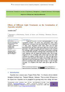 Plant reproduction / Germination / Seed / Nepenthes / Cotyledon / Nepenthes rajah / Botany / Biology / Plant morphology