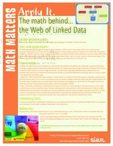 Math Matters  Apply It. The math behind... the Web of Linked Data