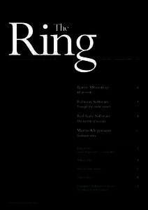 Ring The The journal of the Cambridge Computer Lab Ring  Issue XIX — September 2008 — £20