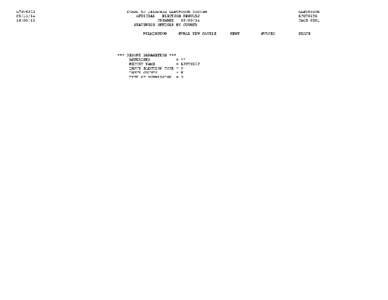 E70T6203[removed]:00:11 STATE OF DELAWARE ELECTIONS SYSTEM OFFICIAL ELECTION RESULTS