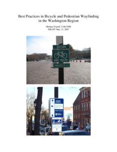 Microsoft Word - Best Practices in Bicycle and Pedestrian Wayfinding Meese Commentsv2.doc