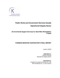 Public Works and Government Services Canada