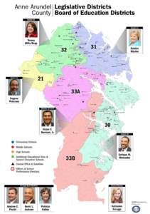 Anne Arundel Legislative Districts County Board of Education Districts District[removed]Belle Grove ES