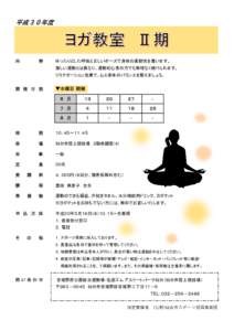 平成３０年度  内 容