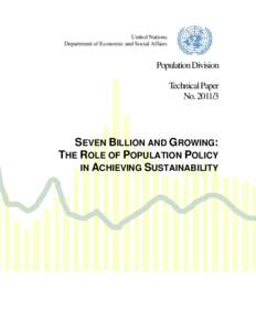 Human geography / Fertility / Demographic transition / Population growth / World population / Projections of population growth / Population ageing / Population pyramid / United Nations Department of Economic and Social Affairs / Demography / Population / Demographic economics