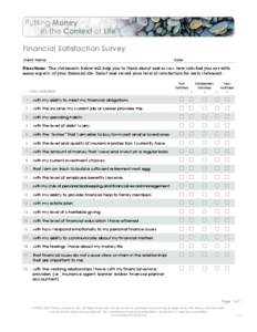 Microsoft Word Viewer - Financial Satisfaction Survey.doc