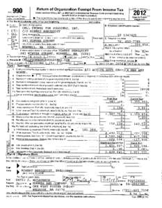 Form  Return of Organization Exempt From Income Tax 990