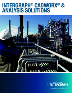 Intergraph / Construction / Science / Pressure vessel / Piping / Hexagon AB / Computer-aided design / Geographic information system / Pipe / Plumbing / GIS software / Technology