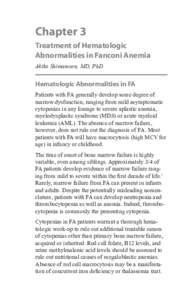 Myeloid leukemia / Hematopathology / Transplantation medicine / Fanconi anemia / Myelodysplastic syndrome / Acute myeloid leukemia / Aplastic anemia / Bone marrow examination / Acute lymphoblastic leukemia / Medicine / Hematology / Acute leukemia