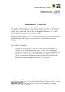 Städtepartnerschaft Leipzig – Houston e.V. Der Vorstand Städtepartnerschaft Leipzig – Houston e. V. c/o Institut für Amerikanistik, Universität Leipzig Beethovenstr. 15 DLeipzig