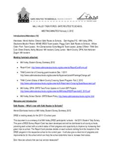 Pedestrian crossing / Transport / Mill Valley /  California / Mill Valley School District