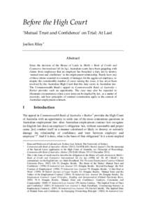 Labour law / Termination of employment / United Kingdom labour law / Malik and Mahmud v Bank of Credit and Commerce International SA / Mutual trust and confidence / Contract / Constructive dismissal / Johnson v Unisys Ltd / Wrongful dismissal / Law / Contract law / Legal documents