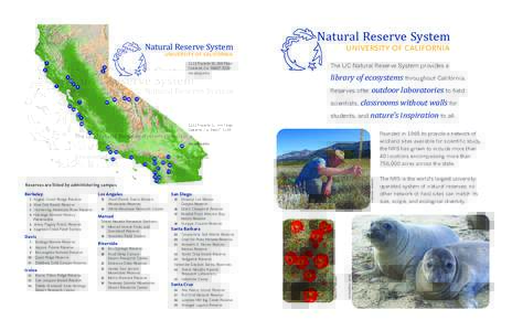 Natural Reserve System university of california 1111 Franklin St., 6th Floor Oakland, CAnrs.ucop.edu