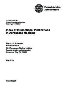 2012 Aerospace Medical Certification Statistical Handbook