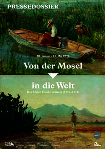 Mexikanische Landschaft mit Staffage, Öl auf Leinwand, um 1880, © Villa Vauban – Musée d’Art de la Ville de Luxembourg  Im Boot, Öl auf Leinwand auf Karton, 1905, © Villa Vauban – Musée d’Art de la Ville de