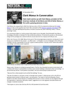 Microsoft Wordindesignliveasia - Clark Manus in Conversation.docx