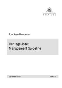 Heritage Asset Management Guideline