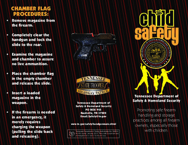 CHAMBER FLAG PROCEDURES: child safety