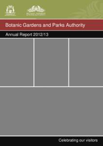 Botanic Gardens and Parks Authority Annual Report[removed]