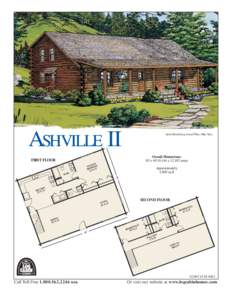 ASHVILLE II  Artist Rendering Actual Plans May Vary Overall Dimensions: 30’ x 40’ (9,144 x 12,192 mm)