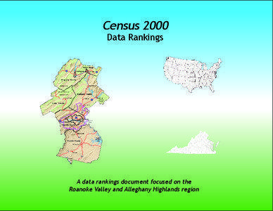 Census 2000 Data Rankings