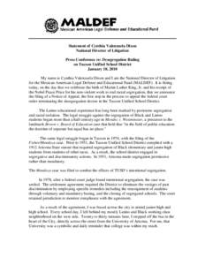 History of the United States / Urban decay / Brown v. Board of Education / Education in Kansas / Lawsuits / Desegregation / Tucson Unified School District / Mendez v. Westminster / Racial segregation / Law / Ethics / Presidency of Dwight D. Eisenhower