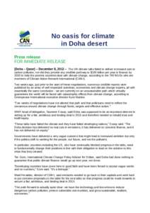 Climate change policy / Carbon finance / Global warming / Politics of climate change / Post–Kyoto Protocol negotiations on greenhouse gas emissions / Politics of global warming / Kyoto Protocol / Tasneem Essop / United Nations Climate Change Conference / Environment / Climate change / United Nations Framework Convention on Climate Change