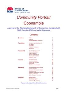 Indigenous Portrait2011B Coonamble.xls