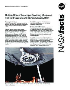 Space telescopes / Hubble Space Telescope / Edwards Air Force Base / STS-125 / NASA Docking System / Space rendezvous / NASA / Space Shuttle program / Goddard Space Flight Center / Spaceflight / Spacecraft / Space technology