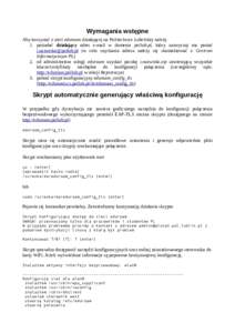 Wymagania wstępne Aby korzystać z sieci eduroam działającej na Politechnice Lubelskiej należy 1. posiadać działający adres e-mail w domenie pollub.pl, który zazwyczaj ma postać  (w celu uzys