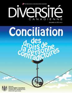 Diversite Canadienne: Conciliation de Droits de la Personne Contradictoires