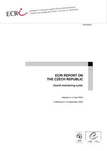 CRIECRI REPORT ON THE CZECH REPUBLIC (fourth monitoring cycle)